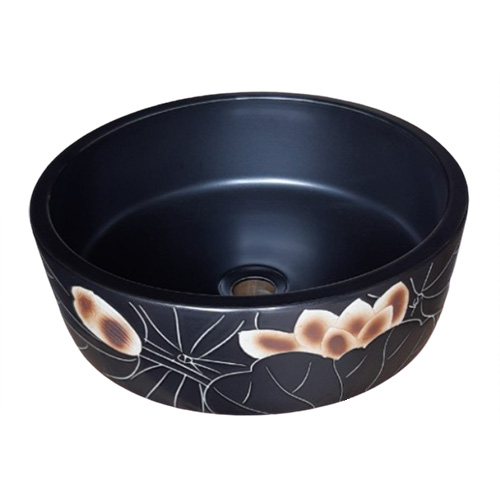 Chậu rửa lavabo nghệ thuật Miken MKC-017 (41x41x14cm)
