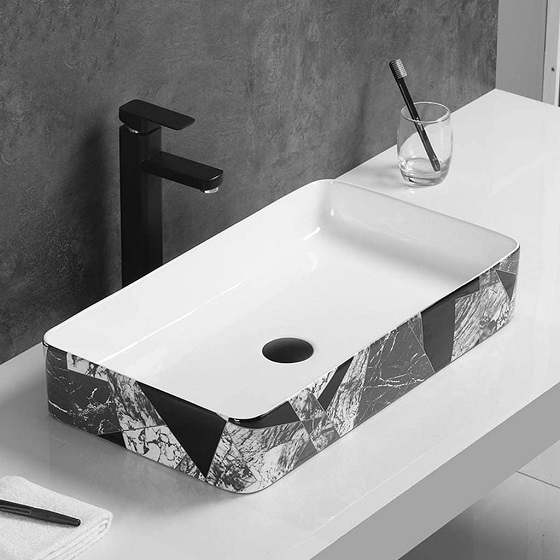 Chậu rửa lavabo nhỏ treo tường Miken MKC-K501 - Image 6