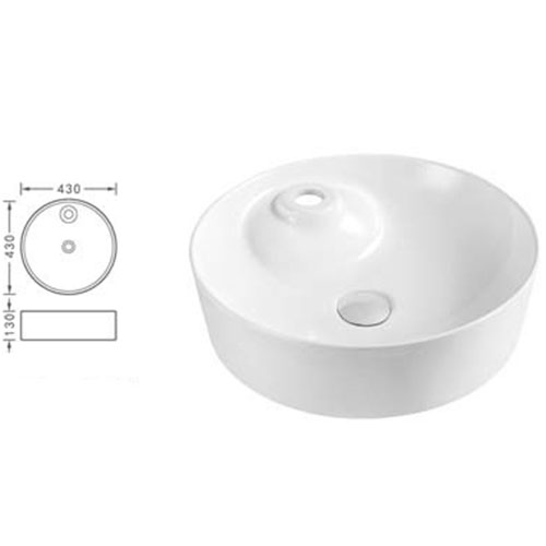 Chậu rửa lavabo Riba RBC-7026 - Image 5
