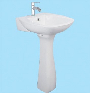 Chậu rửa Lavabo Thiên Thanh LB1100T - Image 5