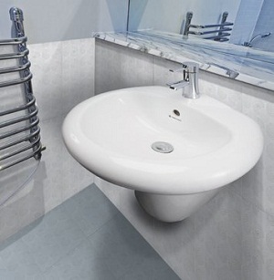 Chậu rửa Lavabo Thiên Thanh LT35LLT/PT3500T ( chưa bao gồm chân đế) - Image 6