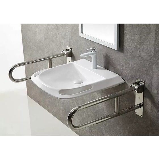 Chậu rửa lavabo thủy tinh pha lê Miken CTT.GB301W - Image 3