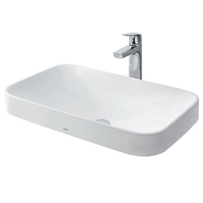 Chậu rửa lavabo TOTO LHT300CM (Chân lửng L300HF ) - Image 4