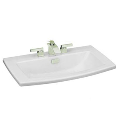 Chậu rửa lavabo TOTO LHT300CM (Chân lửng L300HF ) - Image 6