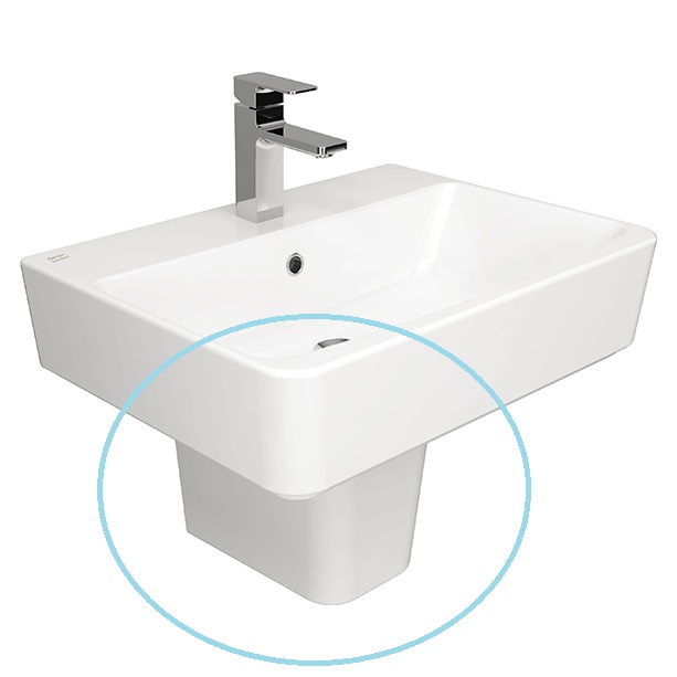 Chậu rửa lavabo treo tường American VF-0940 (460x500x820) - Image 4