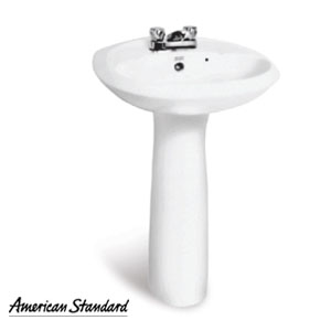 Chậu rửa lavabo treo tường American VF-0940 (460x500x820) - Image 5
