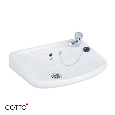 Chậu rửa lavabo treo tường COTTO C01397 - Image 4
