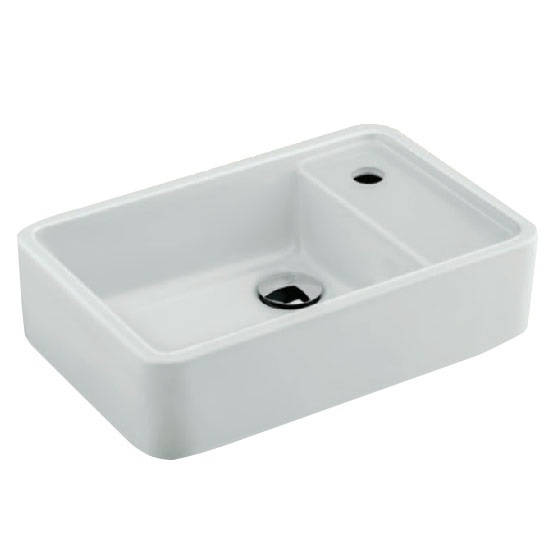 Chậu rửa lavabo treo tường men màu xám Cotto C0065 MLG