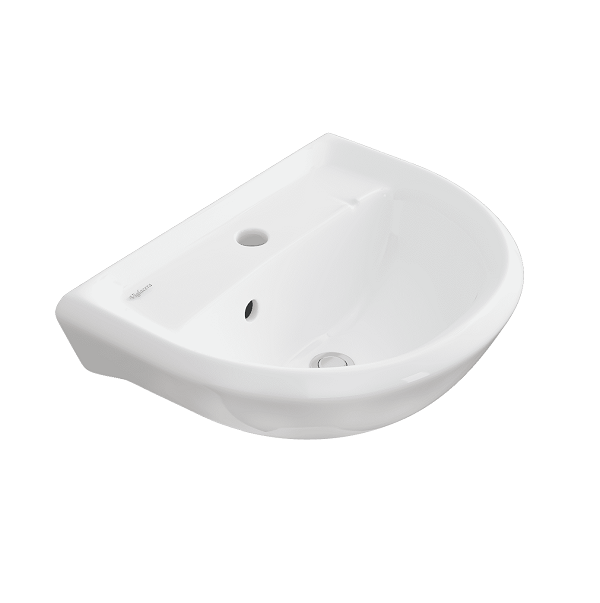 Chậu rửa lavabo treo tường và chân Viglacera VI3N (560x465mm) - Image 3