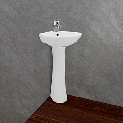 Chậu rửa lavabo treo tường Viglacera VI5 (L567*W471*H472mm) - Image 6