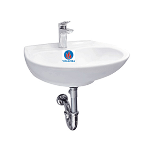 Chậu rửa lavabo Viglacera BS409 và chân BS502 - Image 4