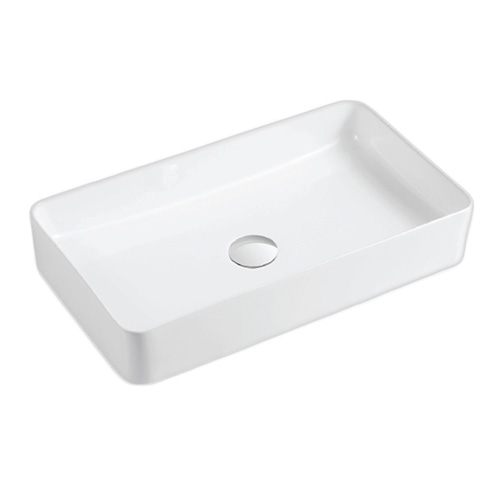 Chậu rửa mặt chân lửng Basic BL-2201 (1 lỗ hoặc 3 lỗ) - Image 6
