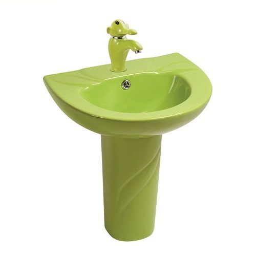 Chậu rửa mặt dành cho trẻ em tai mèo MKV-886 (Giá chưa vòi - 5 màu sắc) - Image 5
