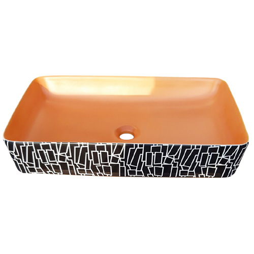 Chậu rửa mặt kèm chân lavabo Miken MK-PB1315 - Image 3