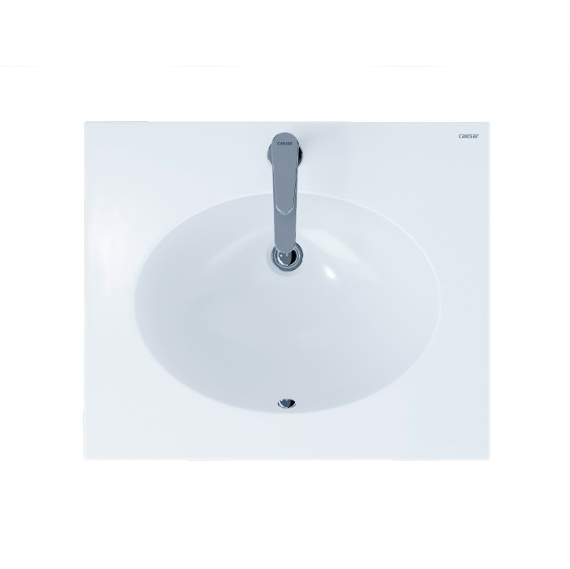 Chậu rửa mặt lavabo âm bàn CAESAR L5115 - Image 4