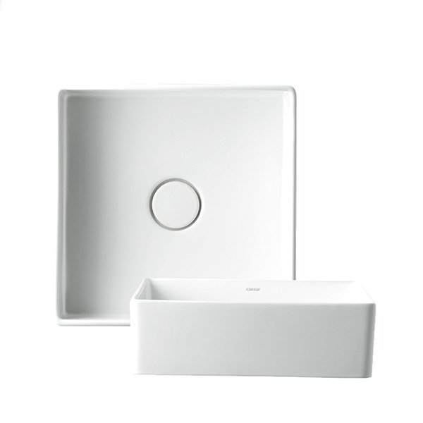 Chậu rửa mặt lavabo âm bàn CAESAR L5125 - Image 4