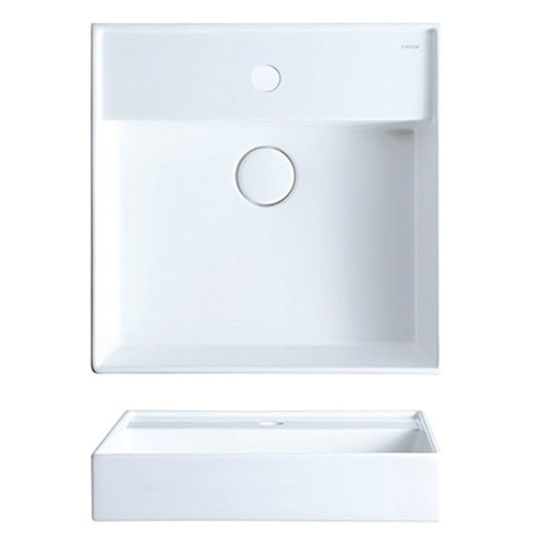 Chậu rửa mặt lavabo âm bàn CAESAR LF5118 - Image 5