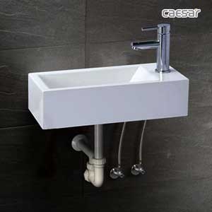 Chậu rửa mặt lavabo âm bàn CAESAR LF5118 - Image 6