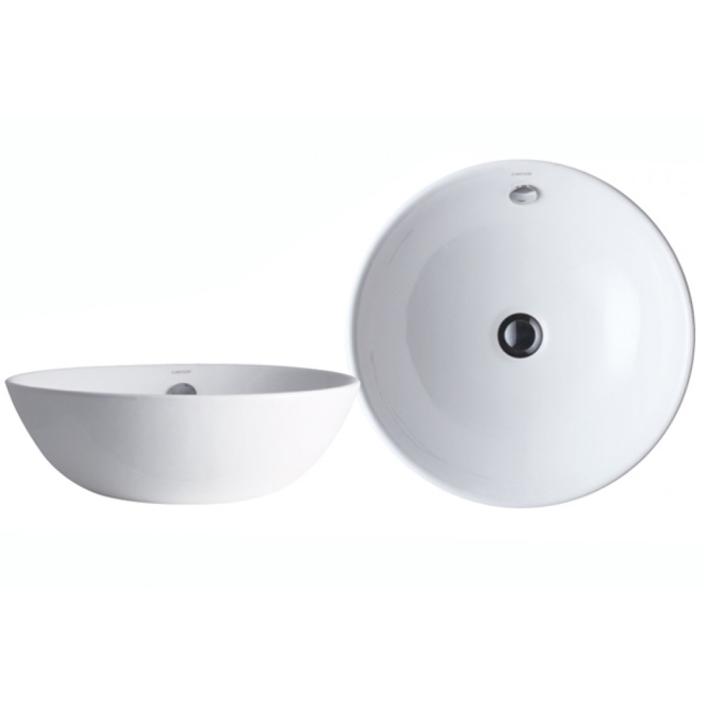 Chậu rửa mặt lavabo bán âm CAESAR LF5302 - Image 4