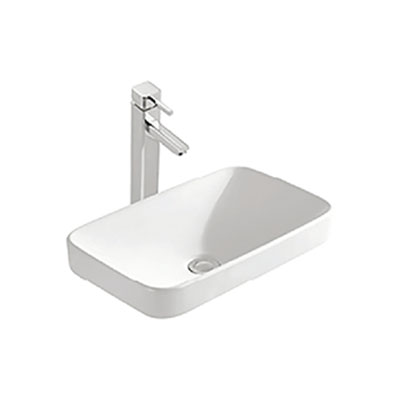 Chậu rửa mặt lavabo bán âm Clara CB-1150 (600x380x130 mm) - Image 6