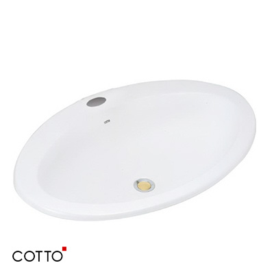 Chậu rửa mặt lavabo bán âm COTTO C022607 - Image 3