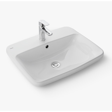 Chậu rửa mặt lavabo bán âm Inax L-345V - Image 4