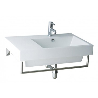 Chậu rửa mặt lavabo chân dài Caesar L2220-L2437 - Image 6
