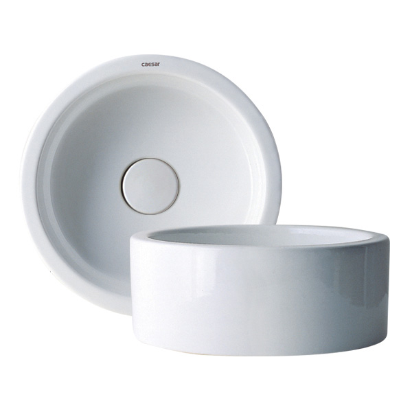 Chậu rửa mặt lavabo chân dài CAESAR L2230 P2432 - Image 3