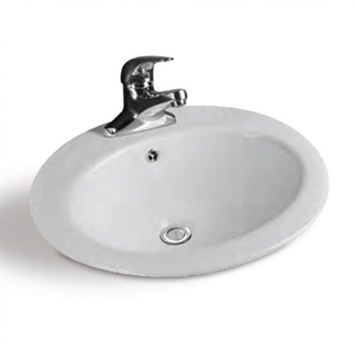 Chậu rửa mặt lavabo chân đứng Royal RA-206 (42x42x84cm) - Image 4