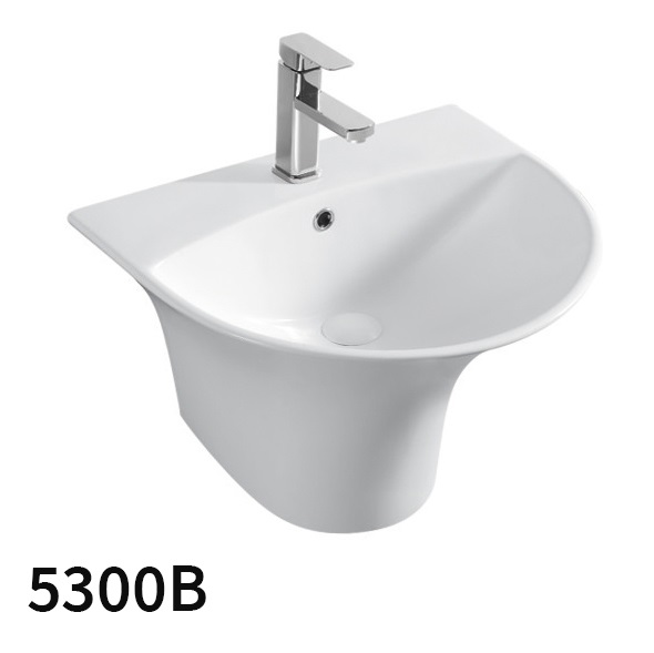 Chậu rửa mặt lavabo chân lửng Kolni 5100D - Image 5