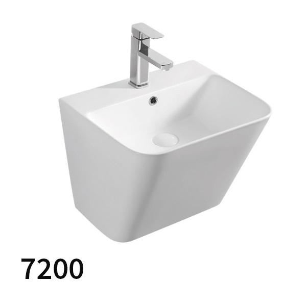 Chậu rửa mặt lavabo chân lửng Kolni 5200D - Image 3