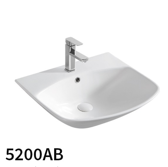 Chậu rửa mặt lavabo chân lửng Kolni 5300AB - Image 5