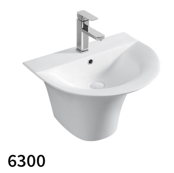 Chậu rửa mặt lavabo chân lửng Kolni 5300C - Image 3