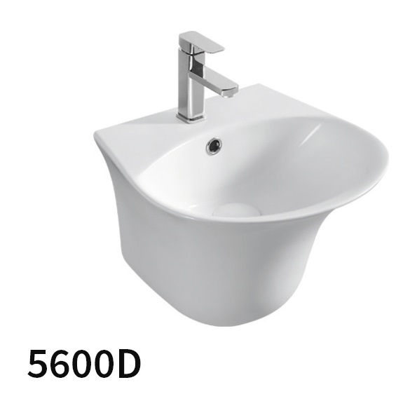Chậu rửa mặt lavabo chân lửng Kolni 5300C - Image 6