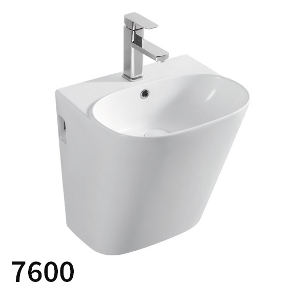 Chậu rửa mặt lavabo chân lửng Kolni 5300E - Image 5