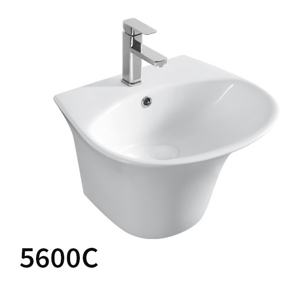 Chậu rửa mặt lavabo chân lửng Kolni 5400C - Image 5