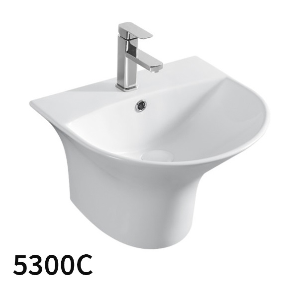 Chậu rửa mặt lavabo chân lửng Kolni 5600C - Image 4