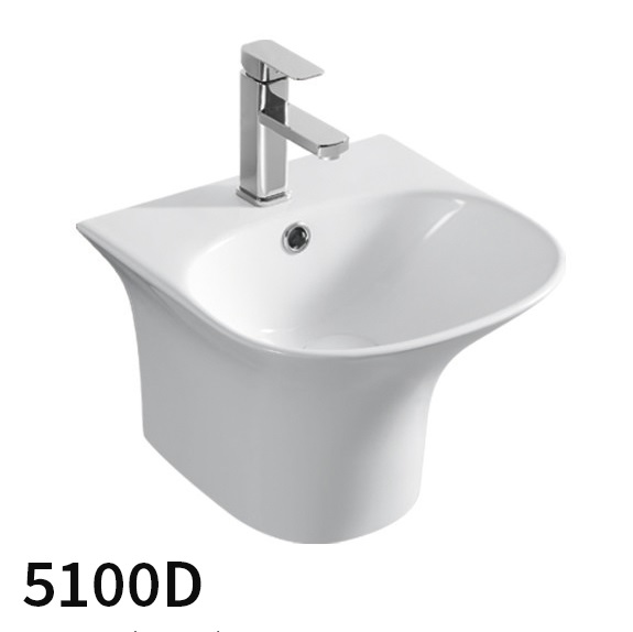Chậu rửa mặt lavabo chân lửng Kolni 6600 - Image 6