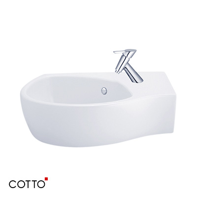 Chậu rửa mặt lavabo COTTO C0156 (550x460x170 mm) - Image 6