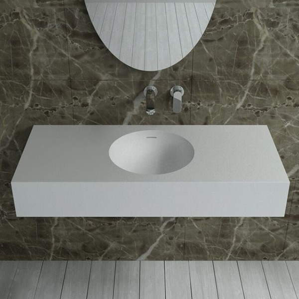 Chậu rửa mặt lavabo đá cẩm thạch MK-0082 (Đặt hàng 20-25 ngày) - Image 3