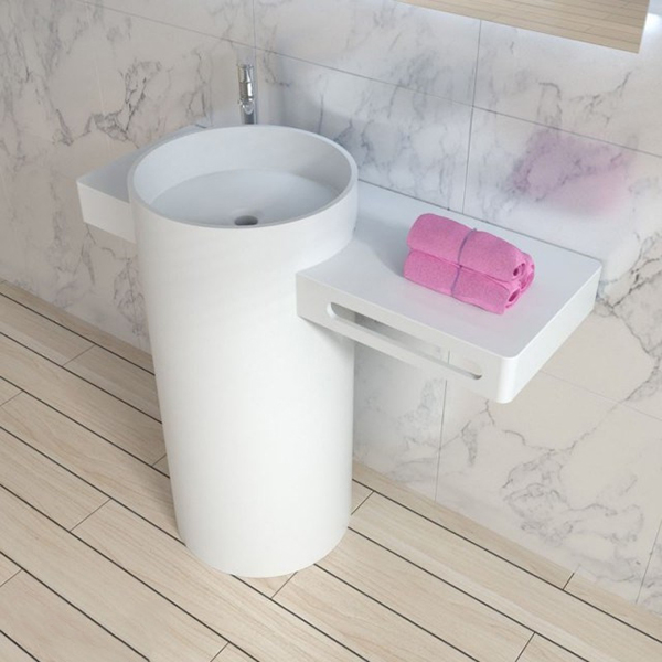 Chậu rửa mặt lavabo đá cẩm thạch MK-0082 (Đặt hàng 20-25 ngày) - Image 4