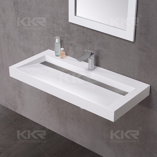Chậu rửa mặt lavabo đá cẩm thạch MK-0083 (Đặt hàng 20-25 ngày)