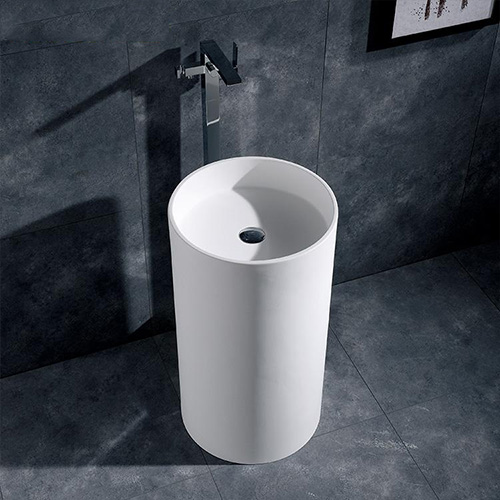 Chậu rửa mặt lavabo đá cẩm thạch MK-0083 (Đặt hàng 20-25 ngày) - Image 5
