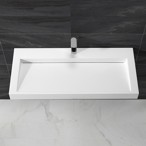 Chậu rửa mặt lavabo đá cẩm thạch MK-0084 (Đặt hàng 20-25 ngày) - Image 3