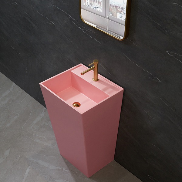 Chậu rửa mặt lavabo đá cẩm thạch MK-0084 (Đặt hàng 20-25 ngày) - Image 4
