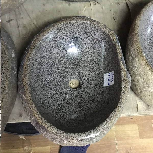 Chậu rửa mặt lavabo đá cuội tây bắc LC05 - Image 4