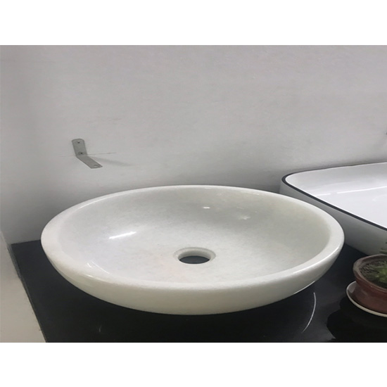 Chậu rửa mặt lavabo đá cuội Tây Bắc LC666 - Image 4