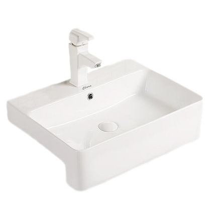 Chậu rửa mặt lavabo đặt bàn Clara CB-166 (410x410x130mm) - Image 4