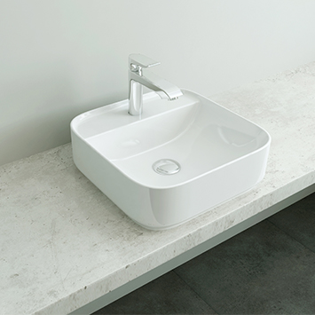 Chậu rửa mặt lavabo đặt bàn ELIMEN LF1041 - Image 5