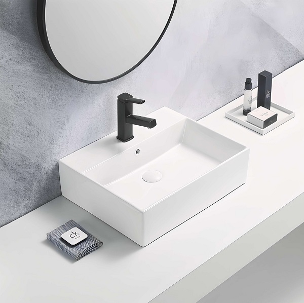 Chậu rửa mặt lavabo đặt bàn HANJIN HJ-8014 - Image 5